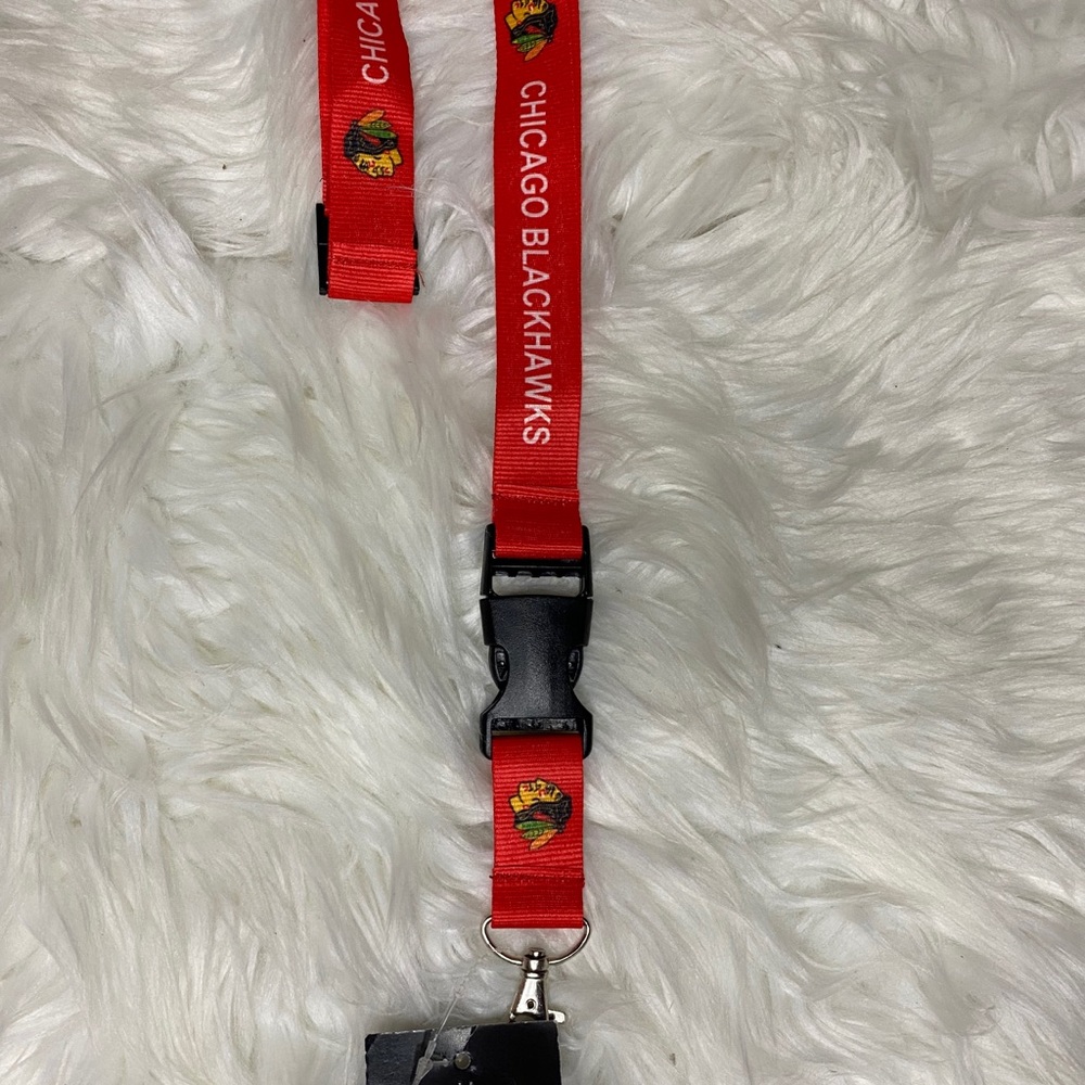 Chicago Blackhawks lanyard